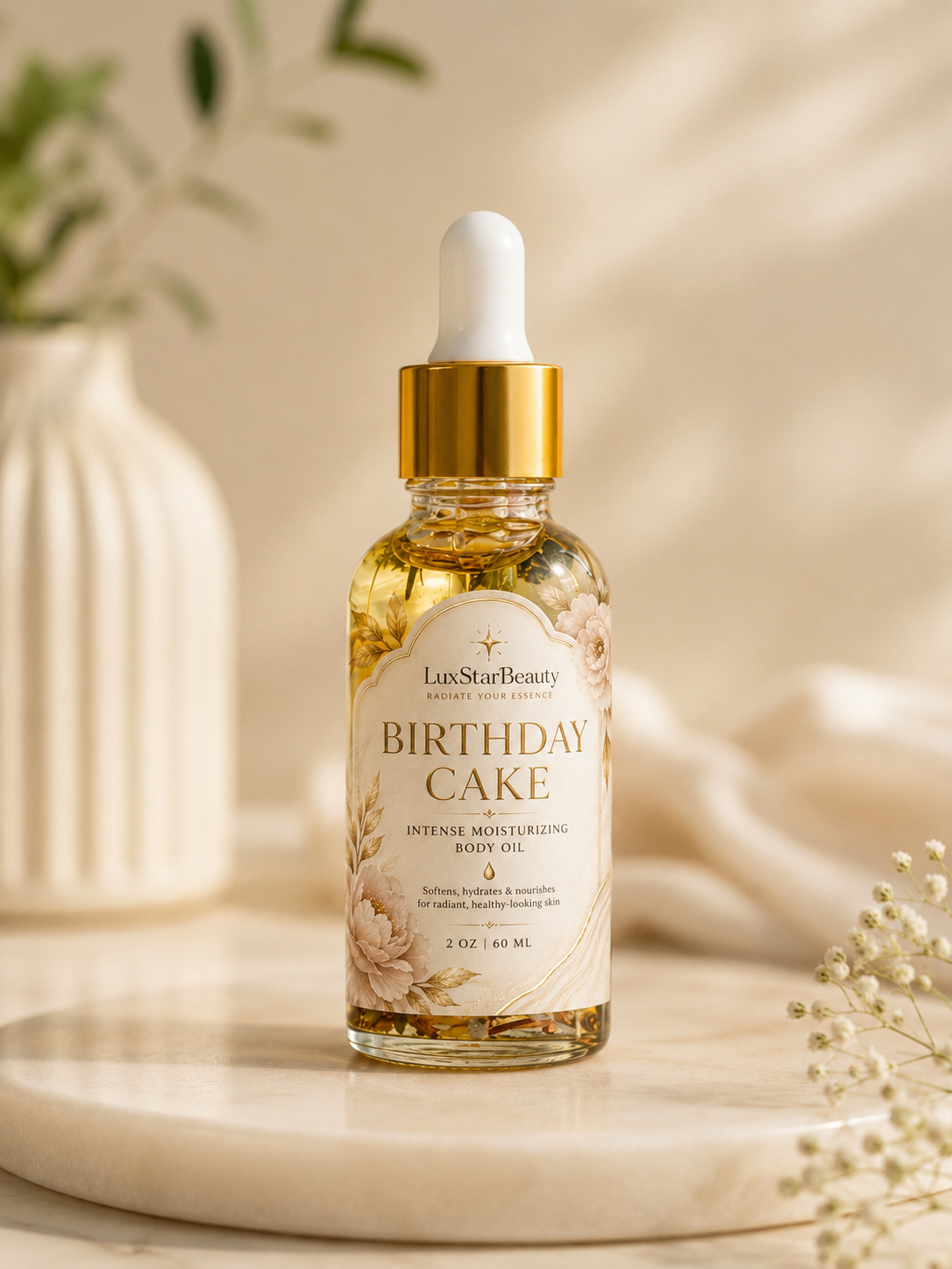 Lux Star Beauty Birthday Cake 2 ounce